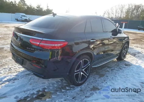 2019 Mercedes-Benz Amg Gle 43 Coupe 4Matic z USA, uszkodzony, nr VIN 4JGED6EB5KA155563